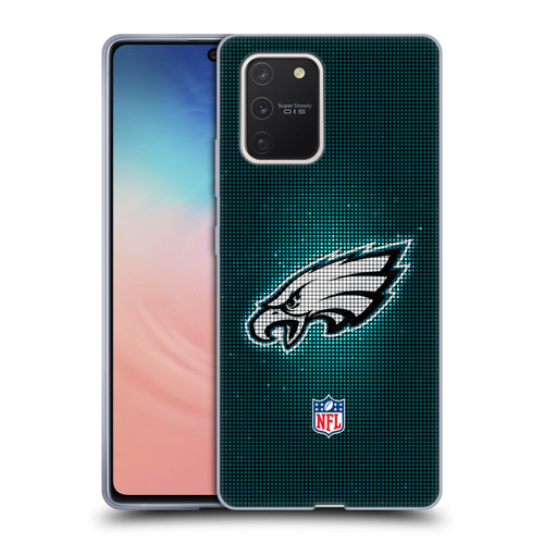NFL Philadelphia Eagles Artwork LED Soft Gel Case for Samsung Galaxy S10 Lite