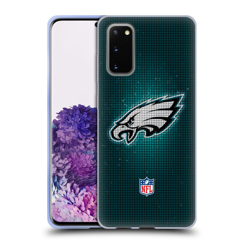 NFL Philadelphia Eagles Artwork LED Soft Gel Case for Samsung Galaxy S20 / S20 5G