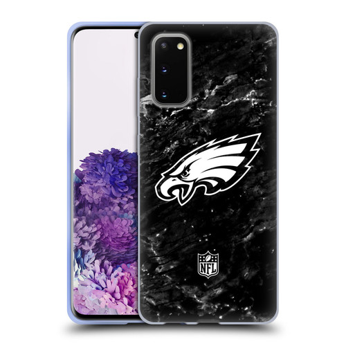 NFL Philadelphia Eagles Artwork Marble Soft Gel Case for Samsung Galaxy S20 / S20 5G
