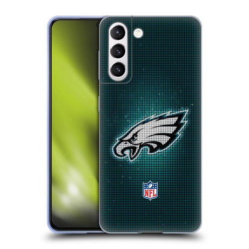 NFL Philadelphia Eagles Artwork LED Soft Gel Case for Samsung Galaxy S21 5G