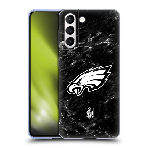 NFL Philadelphia Eagles Artwork Marble Soft Gel Case for Samsung Galaxy S21 5G