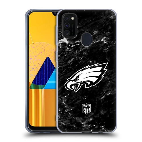 NFL Philadelphia Eagles Artwork Marble Soft Gel Case for Samsung Galaxy M30s (2019)/M21 (2020)