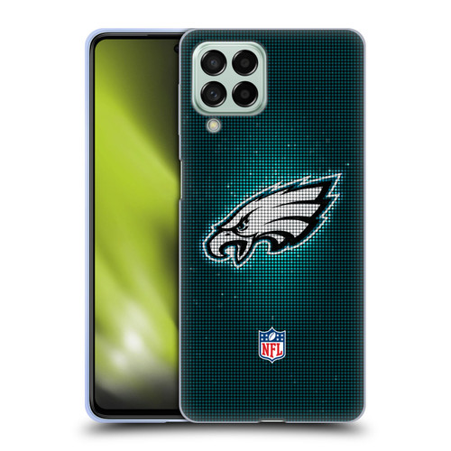 NFL Philadelphia Eagles Artwork LED Soft Gel Case for Samsung Galaxy M53 (2022)