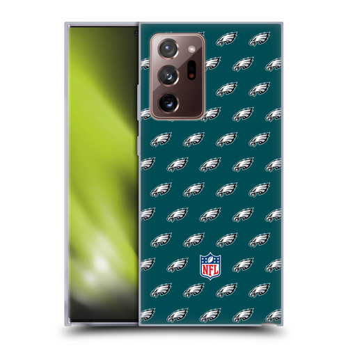 NFL Philadelphia Eagles Artwork Patterns Soft Gel Case for Samsung Galaxy Note20 Ultra / 5G