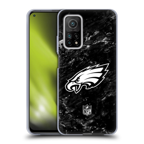 NFL Philadelphia Eagles Artwork Marble Soft Gel Case for Xiaomi Mi 10T 5G
