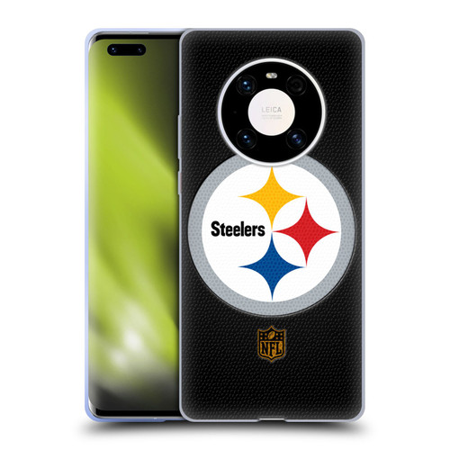 NFL Pittsburgh Steelers Logo Football Soft Gel Case for Huawei Mate 40 Pro 5G