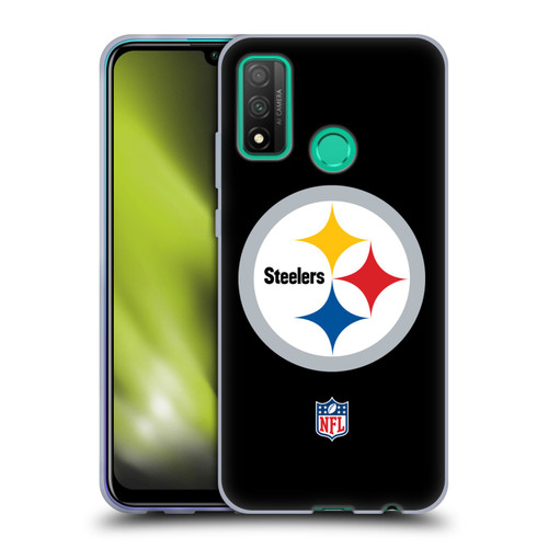 NFL Pittsburgh Steelers Logo Plain Soft Gel Case for Huawei P Smart (2020)