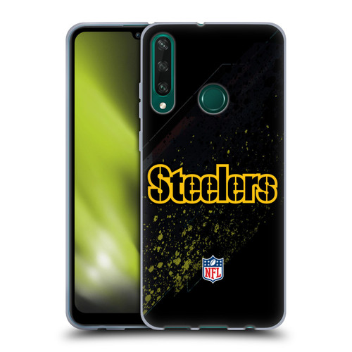 NFL Pittsburgh Steelers Logo Blur Soft Gel Case for Huawei Y6p