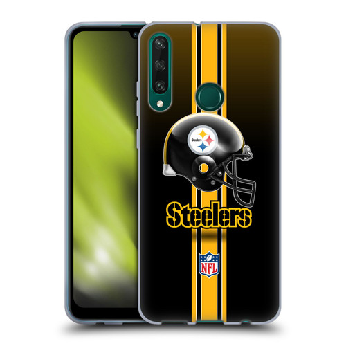 NFL Pittsburgh Steelers Logo Helmet Soft Gel Case for Huawei Y6p