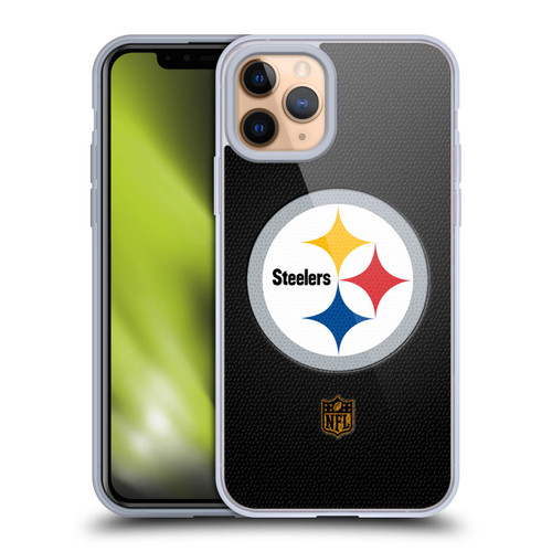 NFL Pittsburgh Steelers Logo Football Soft Gel Case for Apple iPhone 11 Pro