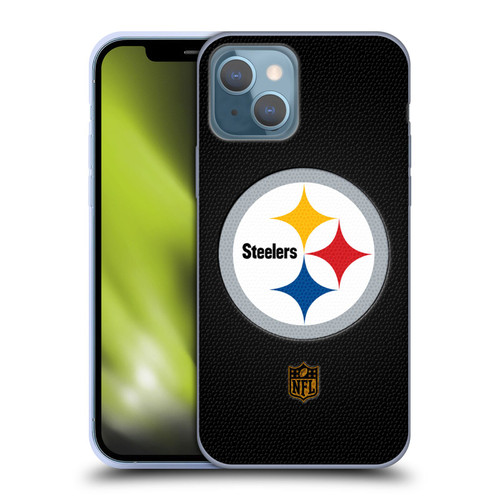 NFL Pittsburgh Steelers Logo Football Soft Gel Case for Apple iPhone 13