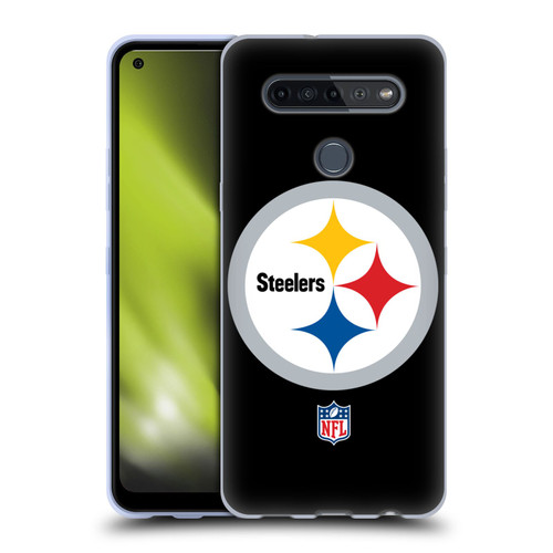 NFL Pittsburgh Steelers Logo Plain Soft Gel Case for LG K51S
