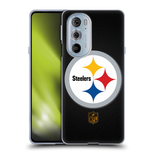 NFL Pittsburgh Steelers Logo Football Soft Gel Case for Motorola Edge X30