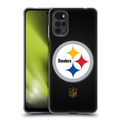 NFL Pittsburgh Steelers Logo Football Soft Gel Case for Motorola Moto G22