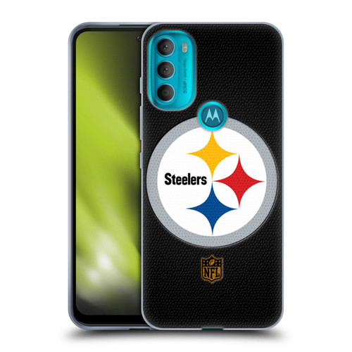 NFL Pittsburgh Steelers Logo Football Soft Gel Case for Motorola Moto G71 5G