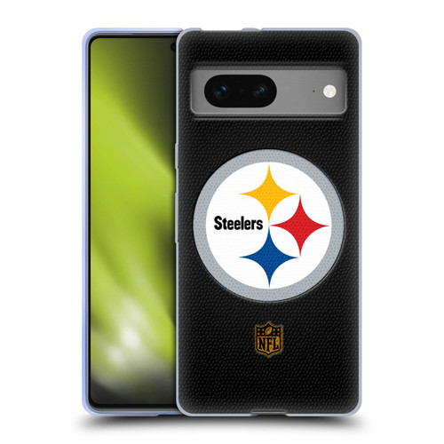 NFL Pittsburgh Steelers Logo Football Soft Gel Case for Google Pixel 7