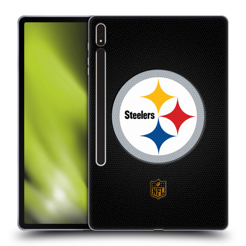 NFL Pittsburgh Steelers Logo Football Soft Gel Case for Samsung Galaxy Tab S8 Plus