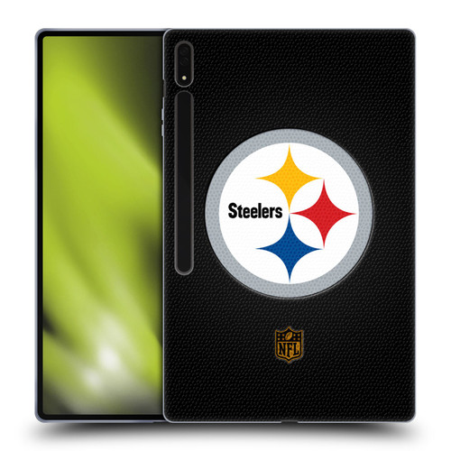 NFL Pittsburgh Steelers Logo Football Soft Gel Case for Samsung Galaxy Tab S8 Ultra