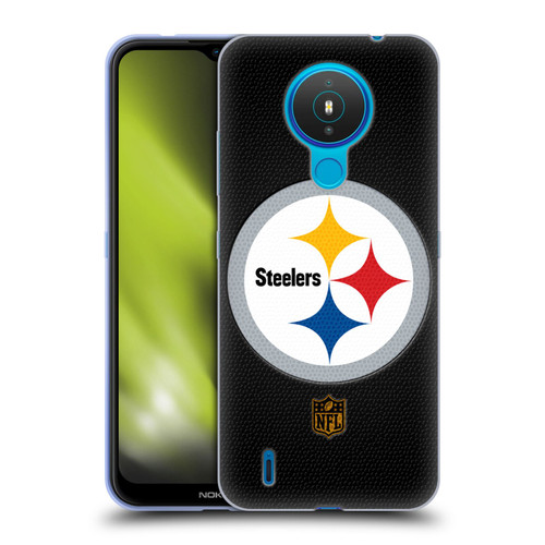 NFL Pittsburgh Steelers Logo Football Soft Gel Case for Nokia 1.4