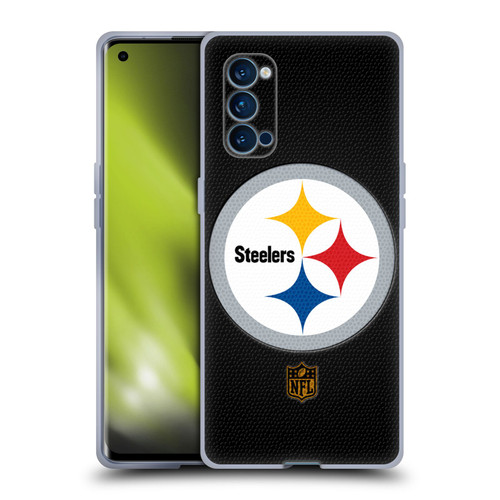 NFL Pittsburgh Steelers Logo Football Soft Gel Case for OPPO Reno 4 Pro 5G