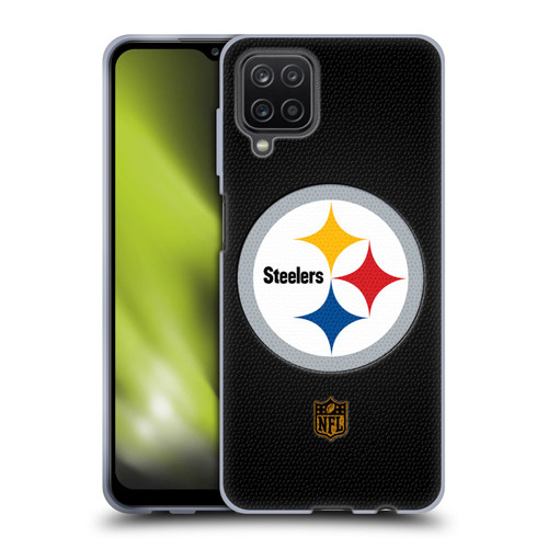 NFL Pittsburgh Steelers Logo Football Soft Gel Case for Samsung Galaxy A12 (2020)