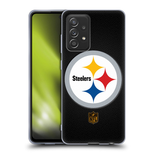 NFL Pittsburgh Steelers Logo Football Soft Gel Case for Samsung Galaxy A52 / A52s / 5G (2021)
