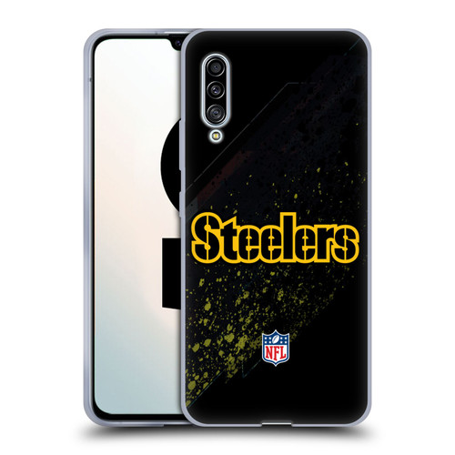 NFL Pittsburgh Steelers Logo Blur Soft Gel Case for Samsung Galaxy A90 5G (2019)