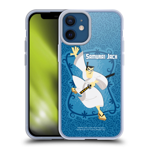 Samurai Jack Graphics Character Art 1 Soft Gel Case for Apple iPhone 12 Mini