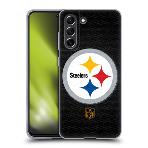 NFL Pittsburgh Steelers Logo Football Soft Gel Case for Samsung Galaxy S21 FE 5G