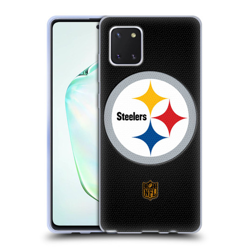 NFL Pittsburgh Steelers Logo Football Soft Gel Case for Samsung Galaxy Note10 Lite