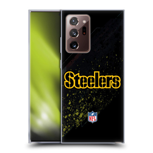NFL Pittsburgh Steelers Logo Blur Soft Gel Case for Samsung Galaxy Note20 Ultra / 5G