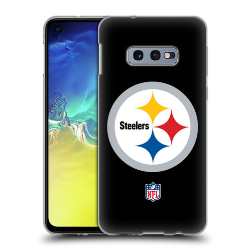 NFL Pittsburgh Steelers Logo Plain Soft Gel Case for Samsung Galaxy S10e