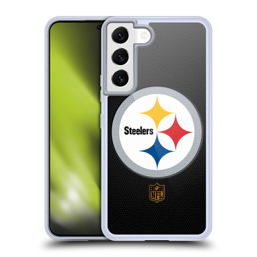 NFL Pittsburgh Steelers Logo Football Soft Gel Case for Samsung Galaxy S22 5G