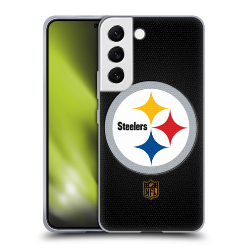 NFL Pittsburgh Steelers Logo Football Soft Gel Case for Samsung Galaxy S22 5G