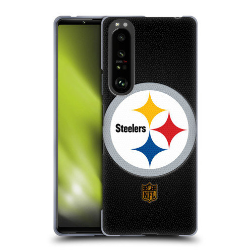 NFL Pittsburgh Steelers Logo Football Soft Gel Case for Sony Xperia 1 III