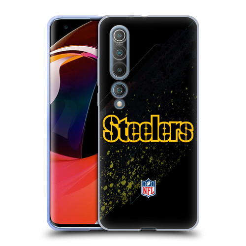 NFL Pittsburgh Steelers Logo Blur Soft Gel Case for Xiaomi Mi 10 5G / Mi 10 Pro 5G