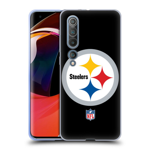 NFL Pittsburgh Steelers Logo Plain Soft Gel Case for Xiaomi Mi 10 5G / Mi 10 Pro 5G