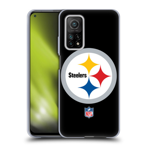 NFL Pittsburgh Steelers Logo Plain Soft Gel Case for Xiaomi Mi 10T 5G