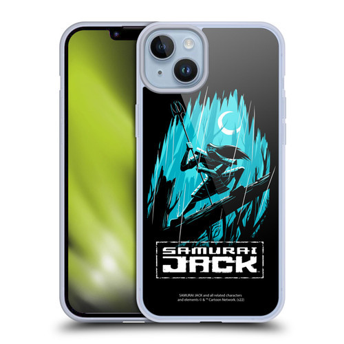 Samurai Jack Graphics Season 5 Poster Soft Gel Case for Apple iPhone 14 Plus