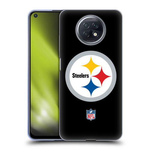 NFL Pittsburgh Steelers Logo Plain Soft Gel Case for Xiaomi Redmi Note 9T 5G