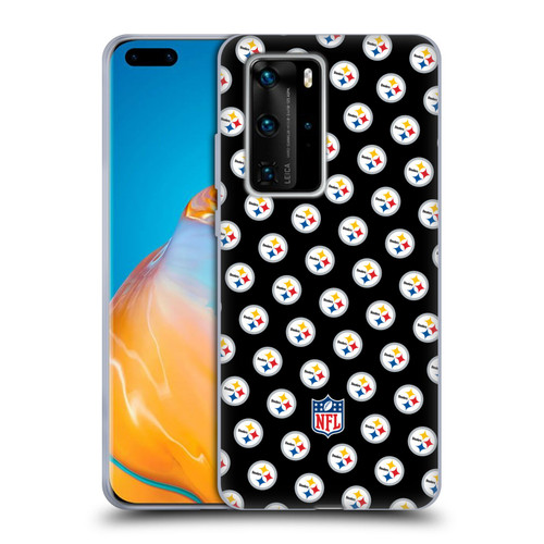 NFL Pittsburgh Steelers Artwork Patterns Soft Gel Case for Huawei P40 Pro / P40 Pro Plus 5G
