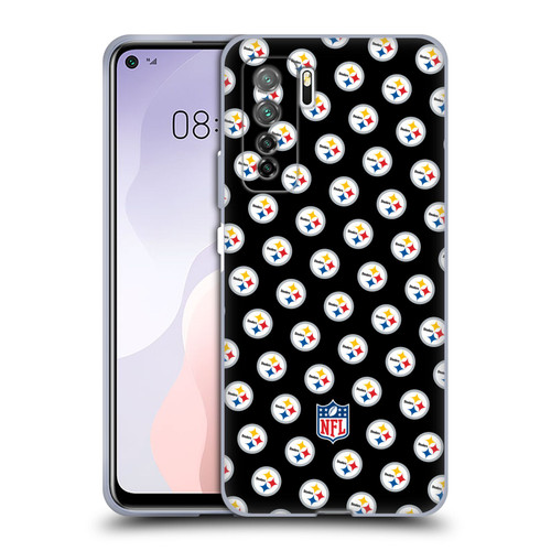 NFL Pittsburgh Steelers Artwork Patterns Soft Gel Case for Huawei Nova 7 SE/P40 Lite 5G