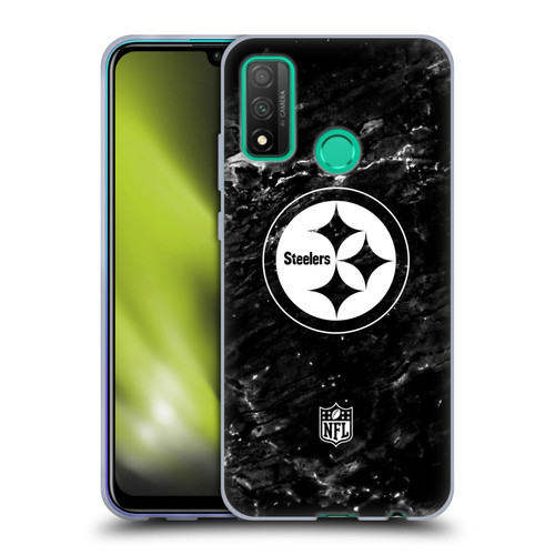 NFL Pittsburgh Steelers Artwork Marble Soft Gel Case for Huawei P Smart (2020)