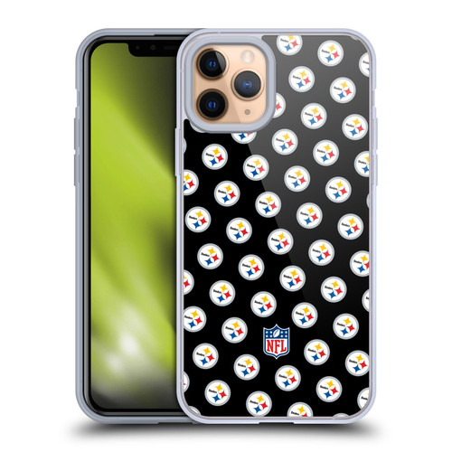 NFL Pittsburgh Steelers Artwork Patterns Soft Gel Case for Apple iPhone 11 Pro