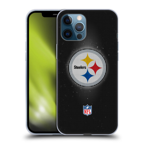 NFL Pittsburgh Steelers Artwork LED Soft Gel Case for Apple iPhone 12 Pro Max