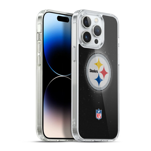 NFL Pittsburgh Steelers Artwork LED Soft Gel Case for Apple iPhone 13 Pro Max & MagSafe