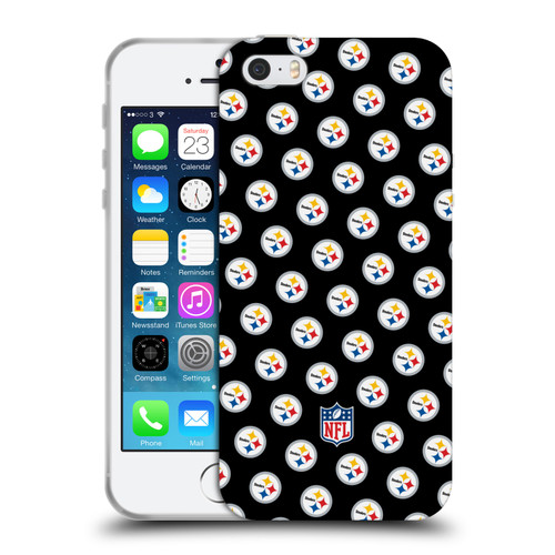 NFL Pittsburgh Steelers Artwork Patterns Soft Gel Case for Apple iPhone 5 / 5s / iPhone SE 2016