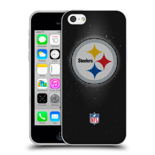 NFL Pittsburgh Steelers Artwork LED Soft Gel Case for Apple iPhone 5c