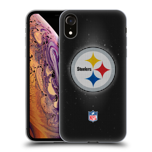 NFL Pittsburgh Steelers Artwork LED Soft Gel Case for Apple iPhone XR