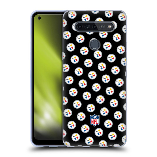 NFL Pittsburgh Steelers Artwork Patterns Soft Gel Case for LG K51S